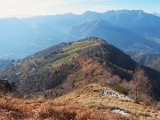 MONTE GIOCO (1366 m) da Forcella di Spettino con bel tramonto-5genn26-FOTOGALLERY
